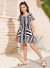 Black Colour western Party Wear Designer One Piece Baby Girls Collection A-T 06